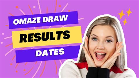 omaze draw dates 2022 uk